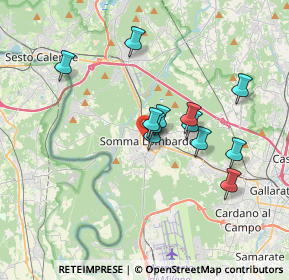 Mappa Via Roma, 21019 Somma Lombardo VA, Italia (2.87)