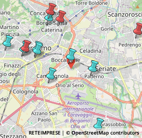 Mappa Via Bramante, 24125 Bergamo BG, Italia (2.44692)