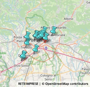 Mappa Via Bramante, 24125 Bergamo BG, Italia (4.43643)