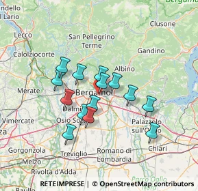 Mappa Via Bramante, 24125 Bergamo BG, Italia (10.69357)