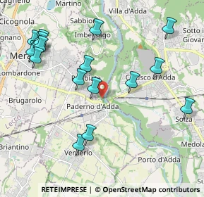 Mappa Via Cappelleria, 23899 Robbiate LC, Italia (2.32941)
