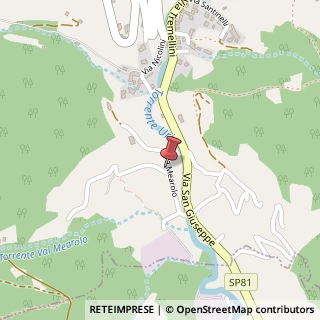 Mappa Via Mearolo, 14, 24060 Foresto Sparso, Bergamo (Lombardia)