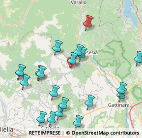 Mappa Via Monteorfano, 13864 Crevacuore BI, Italia (9.405)