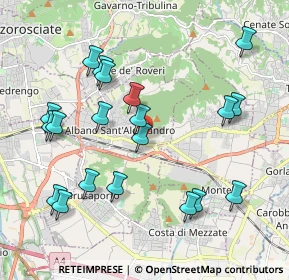 Mappa Via Ranzucchello, 24061 Albano Sant'Alessandro BG, Italia (2.1405)