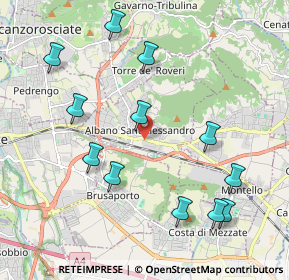 Mappa SS42, 24061 Albano Sant'Alessandro BG, Italia (2.20333)