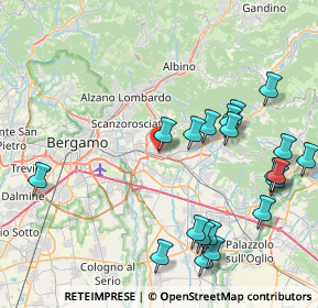 Mappa SS42, 24061 Albano Sant'Alessandro BG, Italia (9.5955)