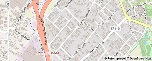 Mappa Verano Brianza