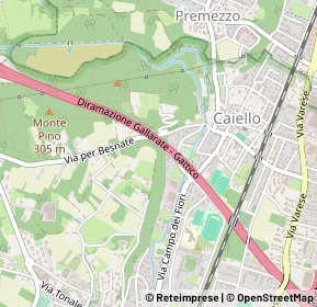Mappa Via Besnate, 21013 Gallarate VA, Italia (0.35769)