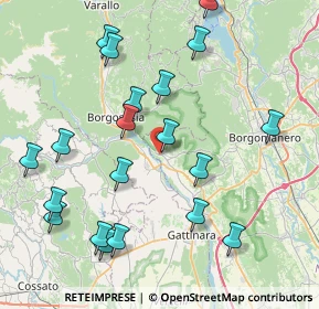 Mappa Via Alessandro Manzoni, 28075 Grignasco NO, Italia (9.0765)