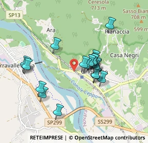Mappa Via Alessandro Manzoni, 28075 Grignasco NO, Italia (0.764)