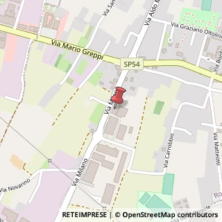 Mappa Via Milano, 17, 23899 Robbiate, Lecco (Lombardia)