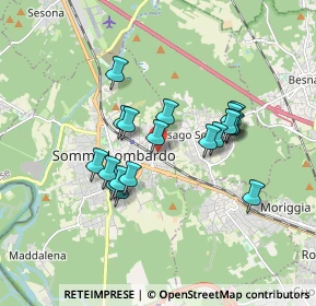 Mappa Via Francesco Petrarca, 21019 Somma Lombardo VA, Italia (1.45211)