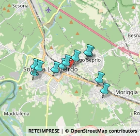 Mappa Via Francesco Petrarca, 21019 Somma Lombardo VA, Italia (1.32273)