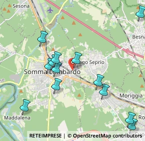 Mappa Via Francesco Petrarca, 21019 Somma Lombardo VA, Italia (2.23)