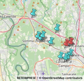 Mappa Via Francesco Petrarca, 21019 Somma Lombardo VA, Italia (3.68154)