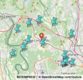 Mappa Via Francesco Petrarca, 21019 Somma Lombardo VA, Italia (4.77643)