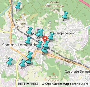 Mappa Via Francesco Petrarca, 21019 Somma Lombardo VA, Italia (0.8925)