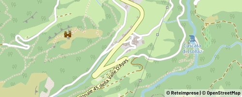 Mappa Challand-Saint-Victor