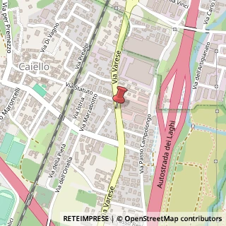 Mappa Via Varese, 76/E, 21013 Gallarate, Varese (Lombardia)