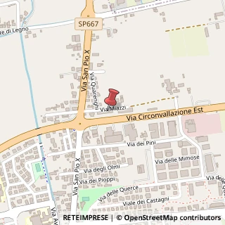 Mappa Via Circonvallazione Est, 3, 31033 Castelfranco Veneto, Treviso (Veneto)