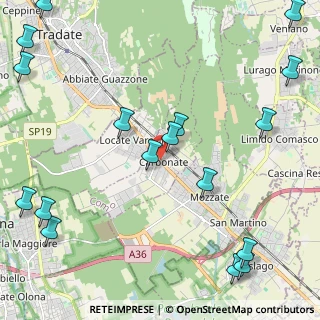 Mappa 22070 Carbonate CO, Italia (3.07647)