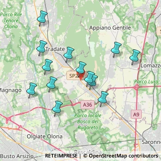 Mappa 22070 Carbonate CO, Italia (3.75923)