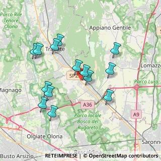 Mappa 22070 Carbonate CO, Italia (3.65)
