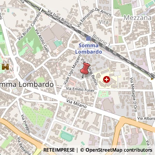 Mappa Via Camillo Benso Conte di Cavour, 20, 21019 Somma Lombardo, Varese (Lombardia)