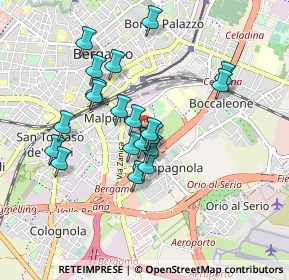 Mappa Via San Giovanni Bosco, 24128 Bergamo BG, Italia (0.7765)