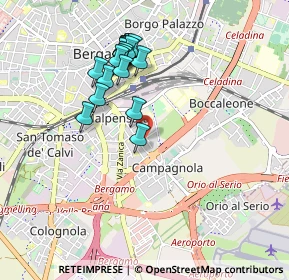 Mappa Via San Giovanni Bosco, 24128 Bergamo BG, Italia (0.877)