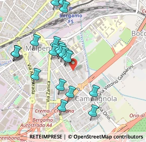 Mappa Via San Giovanni Bosco, 24128 Bergamo BG, Italia (0.506)