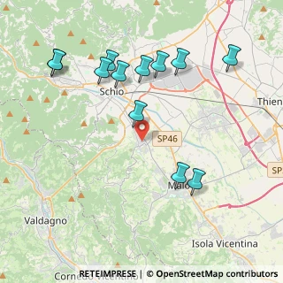 Mappa Via del Brolo, 36030 San Vito di Leguzzano VI, Italia (4.40333)