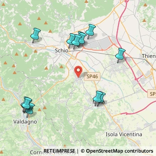 Mappa Via del Brolo, 36030 San Vito di Leguzzano VI, Italia (4.92308)