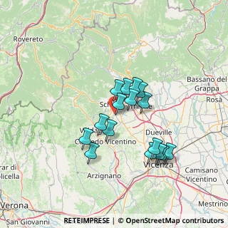 Mappa Via del Brolo, 36030 San Vito di Leguzzano VI, Italia (11.39313)