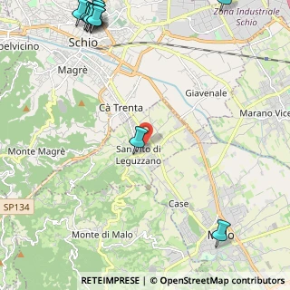 Mappa Via del Brolo, 36030 San Vito di Leguzzano VI, Italia (3.52364)
