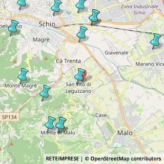 Mappa Via del Brolo, 36030 San Vito di Leguzzano VI, Italia (3.11571)