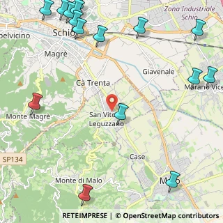 Mappa Via del Brolo, 36030 San Vito di Leguzzano VI, Italia (3.375)