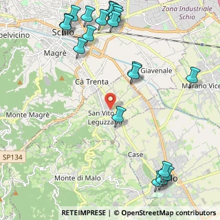Mappa Via del Brolo, 36030 San Vito di Leguzzano VI, Italia (2.9395)