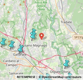 Mappa Via Don Rodolfo Miriani, 21050 Cairate VA, Italia (6.49727)