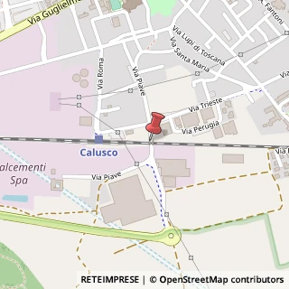 Mappa Via piave 439, 24033 Calusco d'Adda, Bergamo (Lombardia)