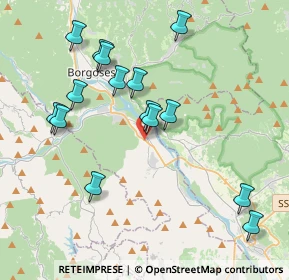 Mappa Via Sant'Antonio, 13037 Serravalle Sesia VC, Italia (3.988)