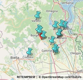 Mappa Via Sant'Antonio, 13037 Serravalle Sesia VC, Italia (11.38)