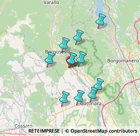 Mappa Via Croso Plinio, 13037 Serravalle Sesia VC, Italia (5.52182)