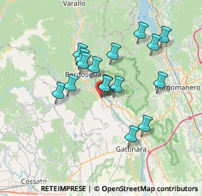 Mappa Via Croso Plinio, 13037 Serravalle Sesia VC, Italia (6.03938)