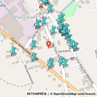 Mappa Via Croso Plinio, 13037 Serravalle Sesia VC, Italia (0.12069)