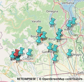 Mappa Via Croso Plinio, 13037 Serravalle Sesia VC, Italia (16.21)