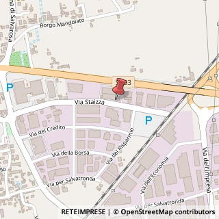 Mappa Via Staizza, 43/C, 31033 Castelfranco Veneto, Treviso (Veneto)