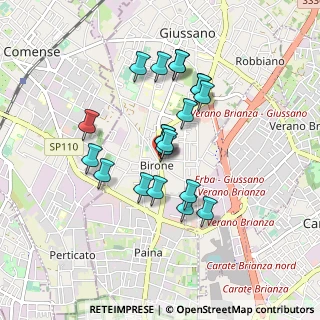Mappa Via S. Filippo Neri, 20833 Giussano MB, Italia (0.7195)