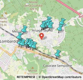 Mappa Via Novara, 21010 Arsago Seprio VA, Italia (0.7765)