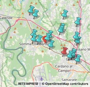Mappa Via Novara, 21010 Arsago Seprio VA, Italia (3.75579)